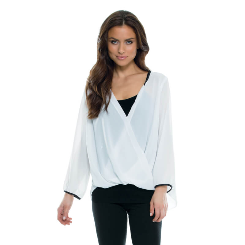 White Female Top